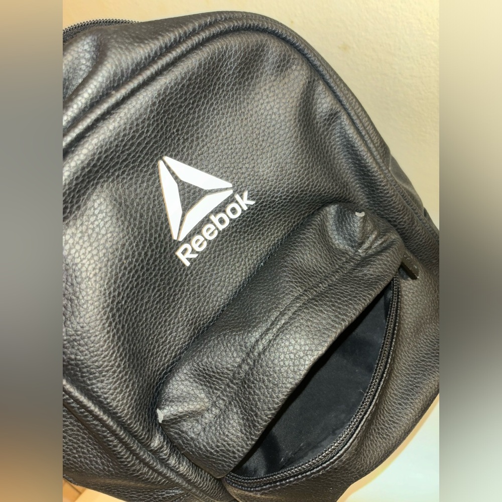 Reebok Faux Leather Mini Backpack
